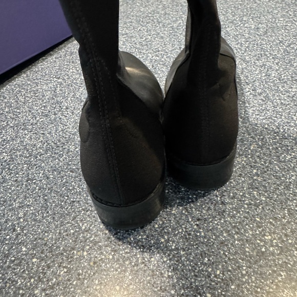 Stuart Weitzman Black Over the Knee Cadet Boots. WORN ONCE. - Picture 7 of 15